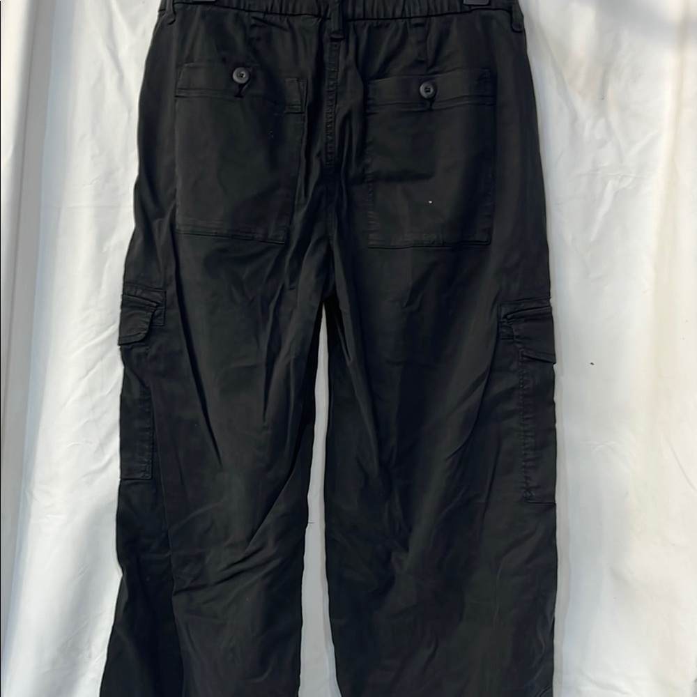 American Eagle Outfitters Black Wide Leg Pants - Picture 2 of 2